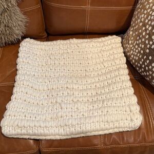West Elm Pillow Form - Wool Blend EUC